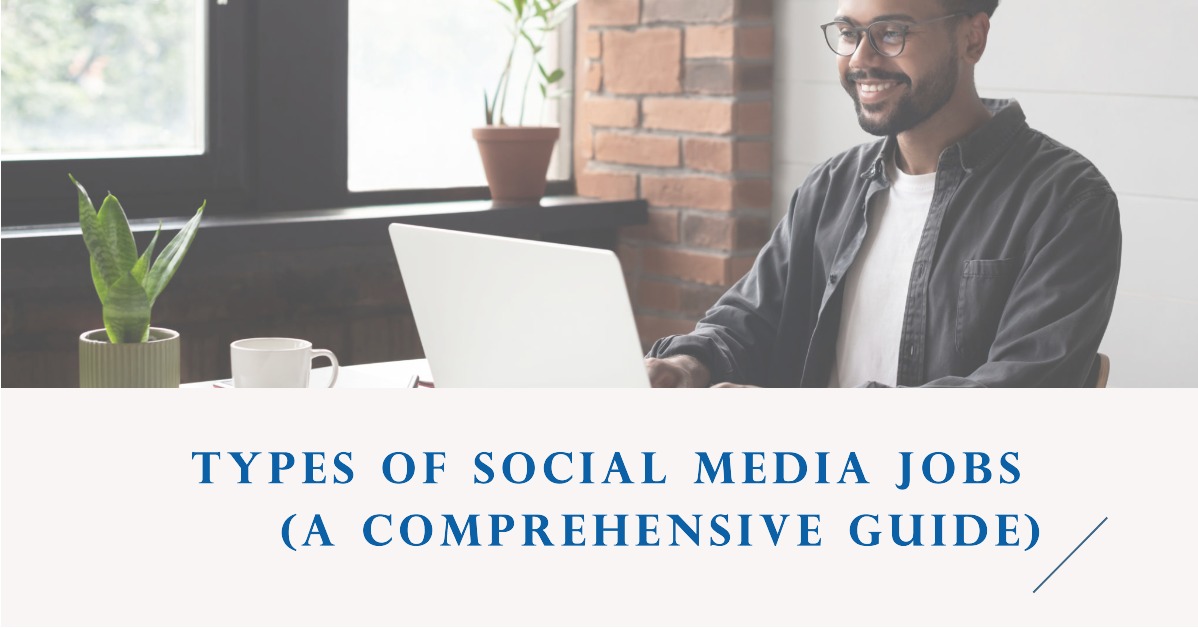 types of social media jobs