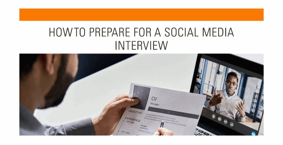 how to prepare for a social media interview featured image